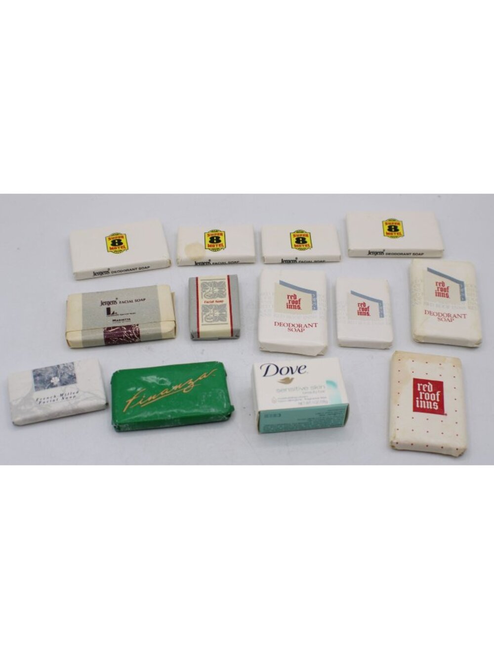 Vintage Hotel Soap Collection Lot - Jergens Dove Assorted Travel Size Bars NEW